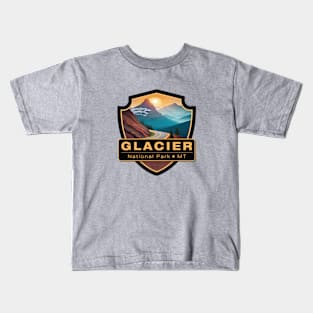 Glacier National Park Kids T-Shirt